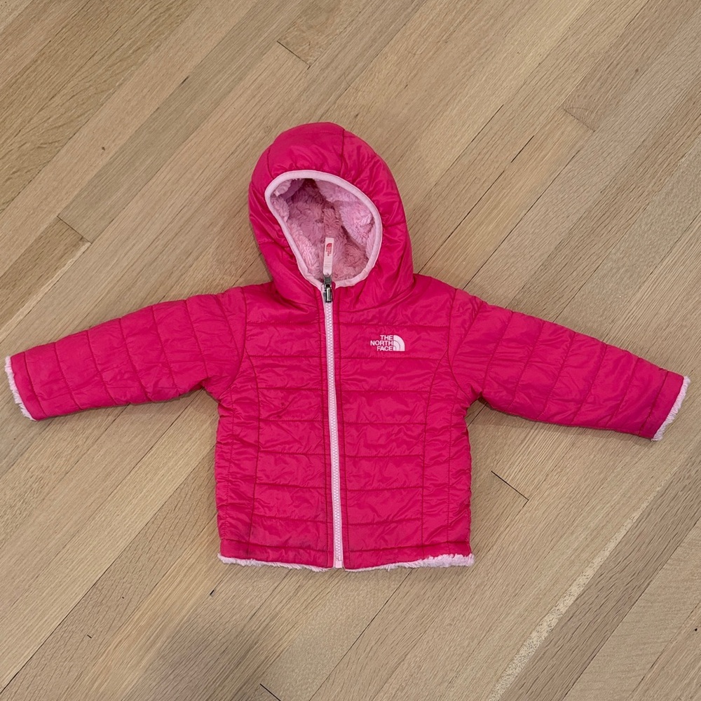 The North Face Pink Kids Puffer Jacket